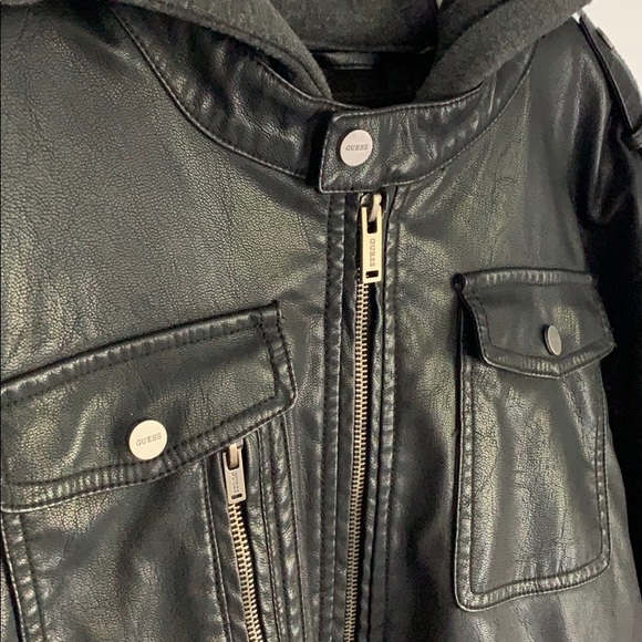 Guess Men’s leather jacket - Picture 3 of 5